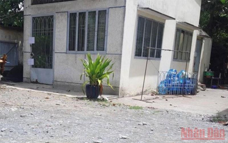 Nơi T. nhận trông giữ trẻ. (Ảnh: CTV)