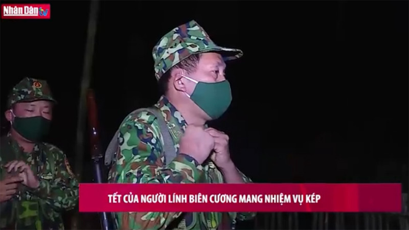 Tết của người lính biên cương mang nhiệm vụ kép