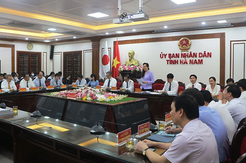 Tọa đàm hợp tác kinh tế Hà Nam - Nhật Bản.