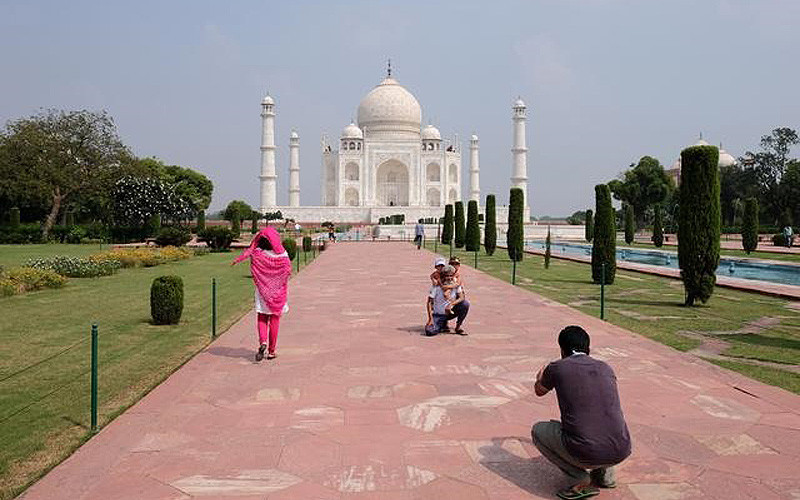 Khách nước ngoài sẽ được trở lại Ấn Độ từ ngày 15/10 trên các chuyến bay thuê bao. (Ảnh: REUTERS)