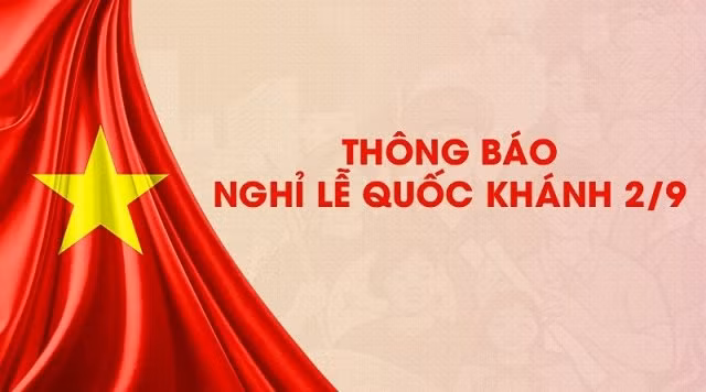 VSD thông báo nghỉ giao dịch dịp Quốc khánh 2/9