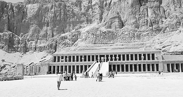 Một điểm du lịch ở thành phố Lúc-xo, Ai Cập. Ảnh TWITTER