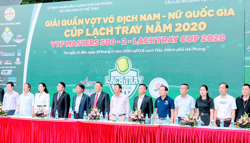 Khai mạc giải quần vợt VTF Masters 500-2-Lạch Tray Cup 2020