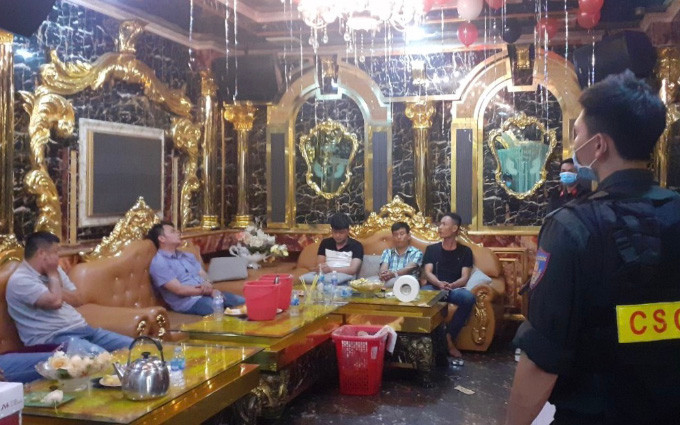 Một số đối tượng sử dụng chất nghi ma tuý