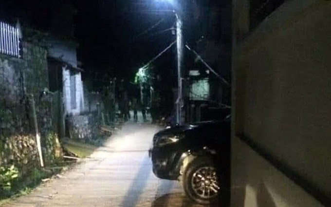 Hiện trường xảy ra vụ việc.