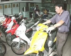 Xe tay ga bán chạy