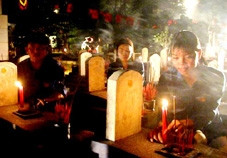 Một ngày ở nghĩa trang liệt sĩ Trường Sơn