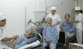 Điều trị tại BV Y học cổ truyền TƯ.