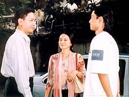 Cảnh trong phim "Tình biển".