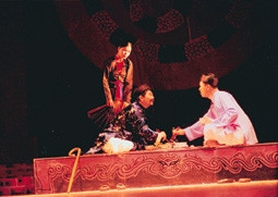 Một cảnh trong vở Chí Phèo.