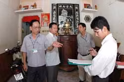 Thông báo quyết định
sung công quỹ căn nhà của
một bị cáo trong vụ án “Năm Cam”.