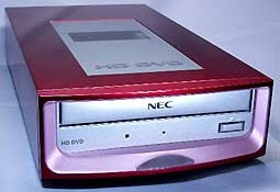NEC giới thiệu ổ đĩa HD DVD thế hệ 3 đầu tiên