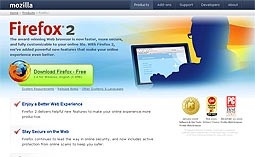 Mozilla chính thức phát hành phiên bản Firefox 2.0