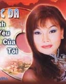 Bìa album "Thác đa tình yêu của tôi"
của Nancy Tâm Huy.