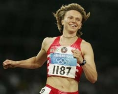 VĐV Belarus, Yuliya Nesterenko.