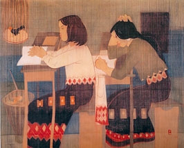 Hy vọng mới cho tranh lụa Việt Nam?