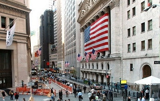 Quang cảnh Thị trường Chứng khoán New York hôm 19-9.