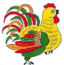 Hình tượng con gà trong ca dao