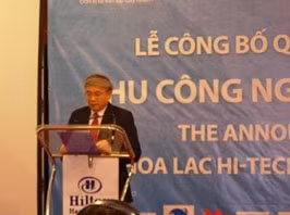 Công bố quy hoạch khu Công nghệ cao Hòa Lạc