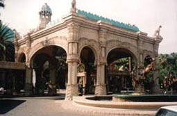 Một công trình kiến trúc ở Nam Phi.