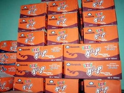 Sữa bị thu hồi của Hanoimilk tại Đà Nẵng
(Ảnh: VNMedia).