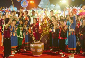 Ngày hội văn hóa Tây Bắc.