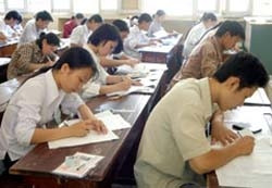 Tuyển sinh ĐH, CĐ 2007 : Sẽ có thêm ba môn thi trắc nghiệm