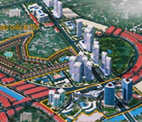 Mô hình Làng Việt kiều châu Âu.