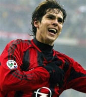 Kaka là cầu thủ xuất sắc nhất Seria A năm 2004