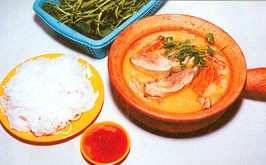 Lẩu vịt nấu chao