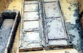 Khai quật mộ thuyền song táng ở Hà Tĩnh