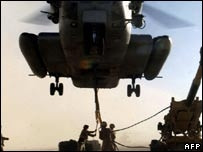 Máy bay lên thẳng của Mỹ rơi ở Iraq