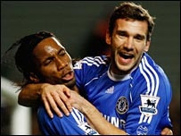 Bộ đôi làm nên chiến thắng
của Chelsea.