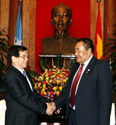 Tăng cường quan hệ hữu nghị Việt Nam – Micronesia