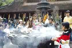 Cảnh tiên đã đượm hữu tình