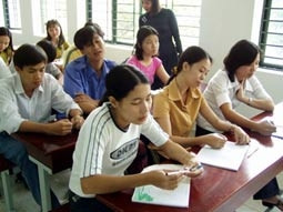 Giờ học của lớp cử nhân tài năng ngành sử
Trường ĐH Quốc gia TP Hồ Chí Minh.