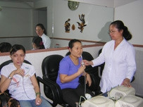 Xông mũi - họng thời hiện đại.