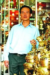 Người mới nổi trong nghề đúc đồng