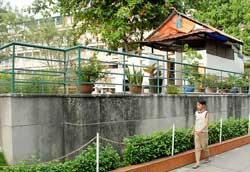 Khu xử lý nước thải Bệnh viện An Bình.