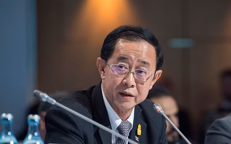 Bộ trưởng Tài chính Thái Lan Arkhom Termpittayapaisith. (Ảnh: The Thaiger)