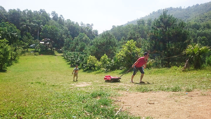 Du lịch sinh thái được nhiều gia đình lựa chọn trong những năm gần đây.