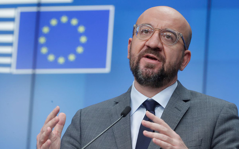 Chủ tịch Hội đồng châu Âu Charles Michel. (Ảnh: Reuters)