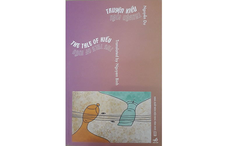 Bìa sách bản dịch Truyện Kiều của Nguyễn Bình.