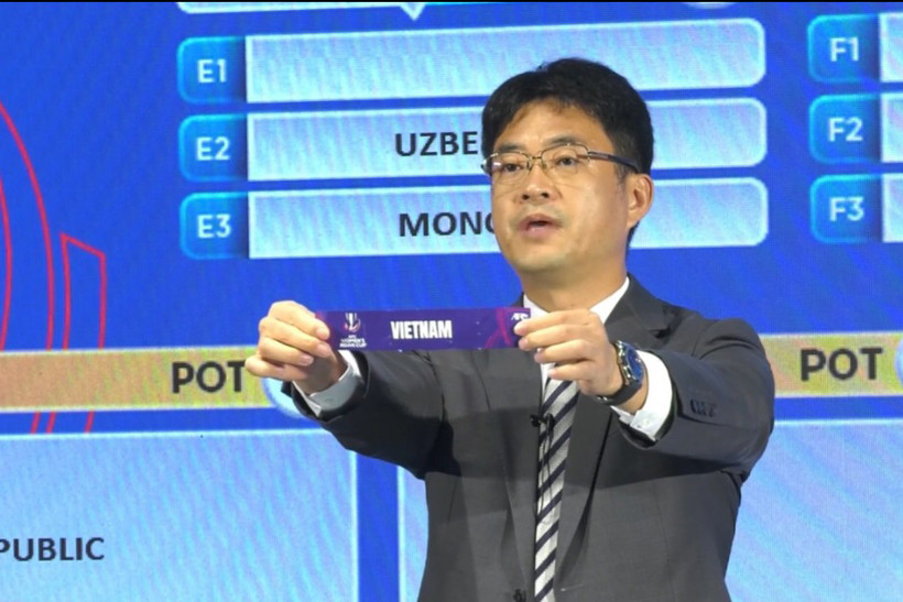 Việt Nam được bốc thăm vào bảng B cùng các đội tuyển Tajikistan, Maldives và Afghanistan. (Ảnh: VFF)