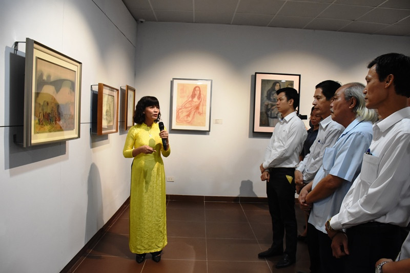 Đà Nẵng khai trương không gian trưng bày tranh do nhà sưu tập tranh Toyokichi Itoh (Nhật Bản) trao tặng.