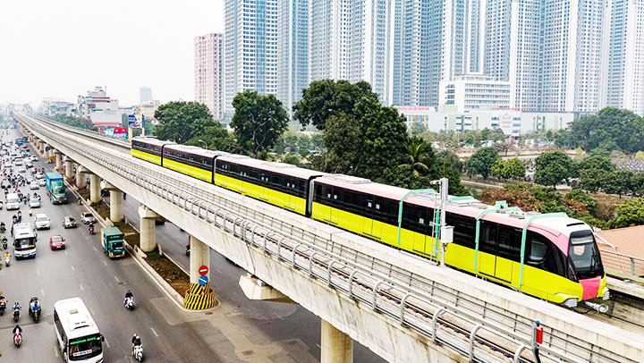 Dự án đường sắt đô thị Nhổn - Ga Hà Nội.