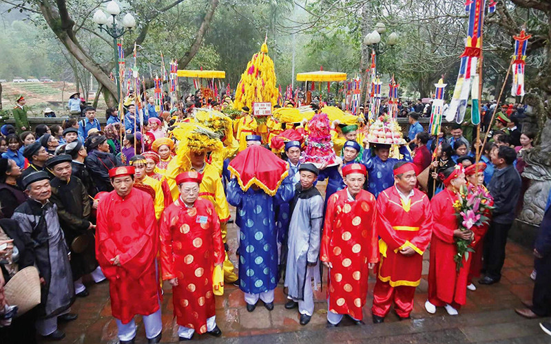 Lễ hội Đền Sóc (huyện Sóc Sơn, Hà Nội) được tổ chức vào đầu tháng Giêng hằng năm.
