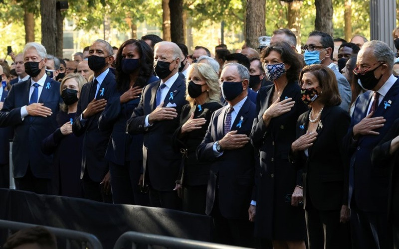 Nước Mỹ tưởng niệm nạn nhân của loạt vụ khủng bố 11/9