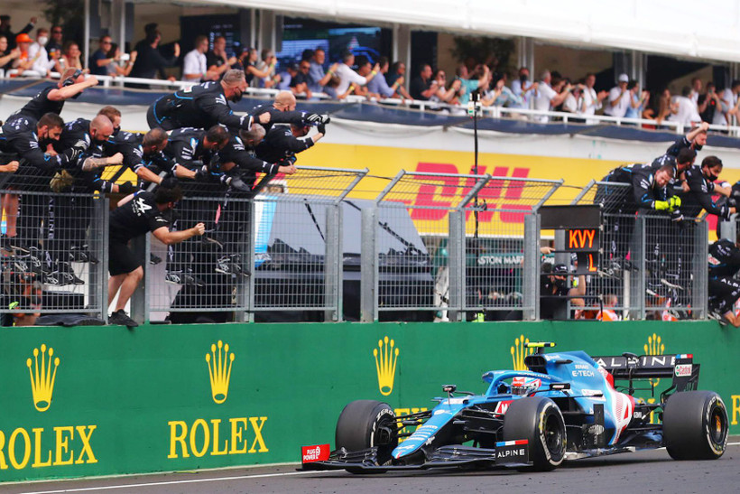 Ocon giành chiến thắng bất ngờ tại GP Hungary. (Ảnh: F1)