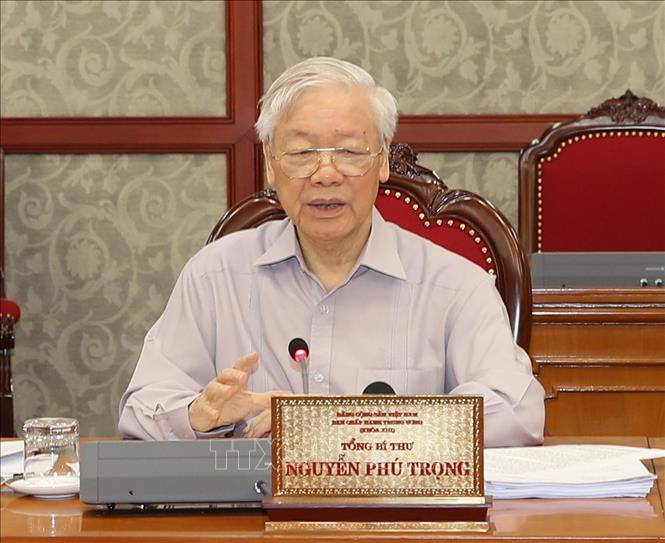 Tổng Bí thư Nguyễn Phú Trọng. (Ảnh: TTXVN).